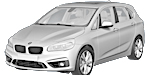 BMW F45 P16A1 Fault Code